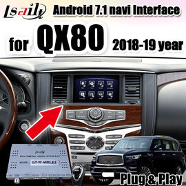 Αρρενωπή αυτόματη διεπαφή ραδιοφώνων αυτοκινήτου διεπαφών για το άπειρο έτος QX80 2018-2019 με το RAM 3G, ROM 32G, αρρενωπό αυτοκίνητο