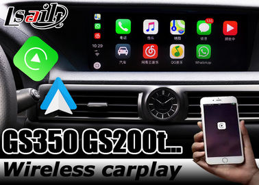 Η ασύρματη carplay αρρενωπή αυτόματη διεπαφή για Lexus GS450h GS350 GS200t youtube παίζει από Lsailt