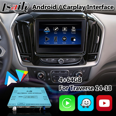 Διεπαφή πολυμέσων Android Carplay για το σύστημα Chevrolet Traverse Tahoe Impala Mylink