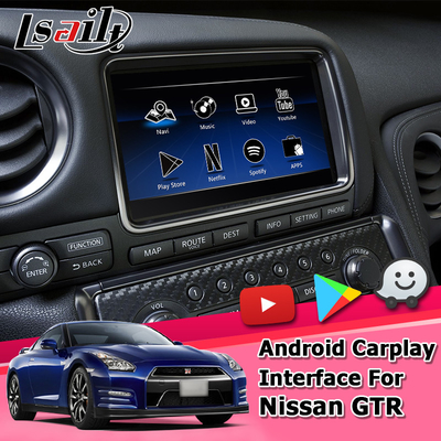 Αρρενωπή ναυσιπλοΐα η ασύρματη carplay αρρενωπή αυτόματη Nissan GT-ρ R35