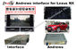 Το Lexus ES RX NX ΕΊΝΑΙ σύστημα ναυσιπλοΐας ΠΣΤ αυτοκινήτων με την οπισθοσκόπο χυτή βίντεο οθόνη αρρενωπά 5,1 TV οθόνης αφής