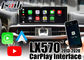 Carplay/αρρενωπή αυτόματη διεπαφή για την υποστήριξη Lexus LX570 2013-2020 youtube, τηλεχειρισμός από τον ελεγκτή ποντικιών cOem