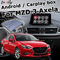 Mazda 3 Axela carplay κιβώτιο ναυσιπλοΐας διεπαφών αρρενωπό με τον έλεγχο Facebook εξογκωμάτων της Mazda