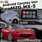 Mazda MX-5 MX5 ΦΊΑΤ 124 αρρενωπό αυτόματο carplay κιβώτιο με την τηλεοπτική διεπαφή ελέγχου εξογκωμάτων προέλευσης της Mazda
