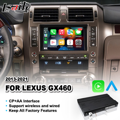 Ασύρματη αρρενωπή αυτόματη διεπαφή Lexus Carplay Lsailt για 2013-2021 GX 460 GX460