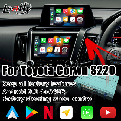 Toyota Crown S220 18-23 Android ασύρματη carplay android auto αναβάθμιση πολυμέσων