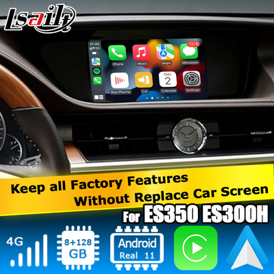 Lexus ES300h ES350 ES250 ES200 Android video interface 8+128GB Υποστήριξη βάσης της Qualcomm carplay android auto