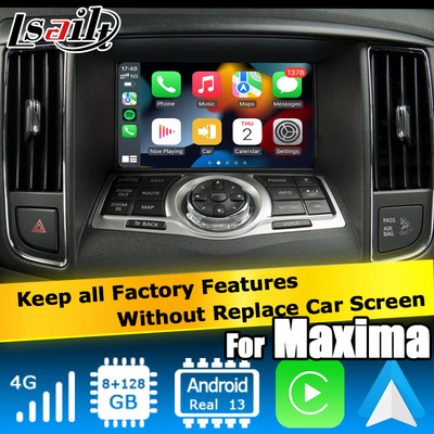 Nissan Maxima A35 Android 13 carplay Android αυτοματοποιημένο πολυμέσων βίντεο διεπαφή