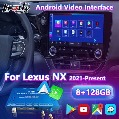 Lsailt Android Carplay Multimedia System Video Interface για το 2021-Πρόσφατο Lexus NX NX200 NX250 NX350 NX350h NX400h NX450h