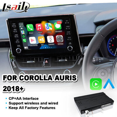 Lsailt Ασύρματη διεπαφή Android Auto Carplay για Toyota Corolla Auris 2018-Σήμερα