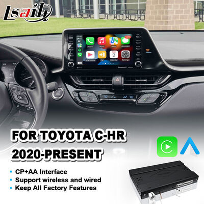 Lsailt Ασύρματη διεπαφή Android Auto Carplay για Toyota C-HR CHR 2020-Σήμερα