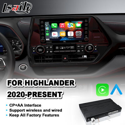 Lsailt Ασύρματη διεπαφή Android Auto Carplay για Toyota Highlander 2020-Σήμερα