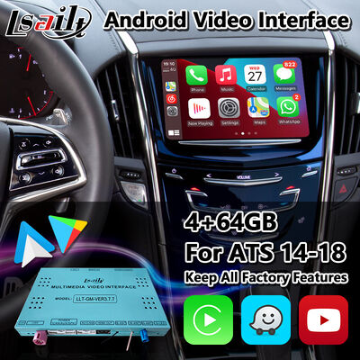 Lsailt Android Carplay Multimedia Video Interface για το σύστημα Cadillac ATS CUE 2014-2019