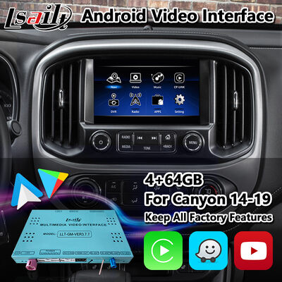 Lsailt Android Multimedia Video Interface για 2015-2020 GMC Canyon Intellilink System με Carplay