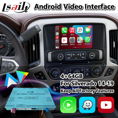 Chevrolet Silverado Android Carplay Interface Multimedia Με Ασύρματο Android Auto