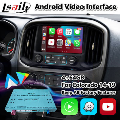 Lsailt Android Auto Carplay Multimedia Interface για το 2014-2020 Chevrolet Colorado Mylink Σύστημα