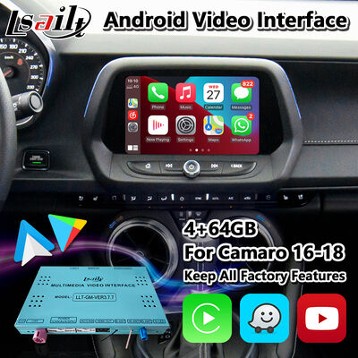 Lsailt Android Navigation Carplay Interface Multimedia για Chevrolet Camaro