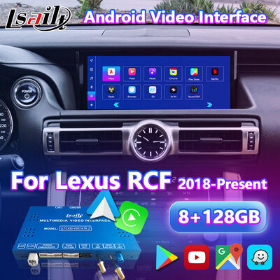 Lsailt Android Carplay Video Interface για το 2018-Present Lexus RC 350 RC300 RCF RC300h RC350