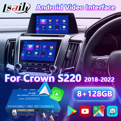 Lsailt Android Multimedia Video Interface για το Toyota Crown S220 2018-2022 με Carplay