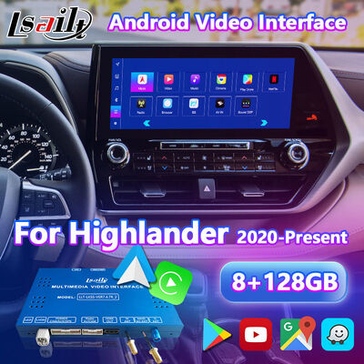 Lsailt Android Car Navigation Multimedia Video Interface για Toyota Highlander 2020-Σήμερα