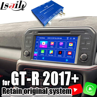 NISSAN Multimedia Interface OEM Αναβάθμιση Android για GT-R 2017+Integrated Wireless CarPlay, YouTube, NetFlix, Android Auto