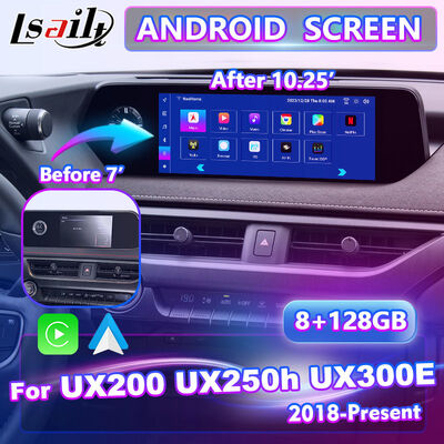 Lsailt Android Carplay πολυμέσων οθόνης για το 2018-2021 Lexus UX 300e UX200 UX250h UX300e