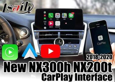 Συνδεμένη με καλώδιο αρρενωπή ΑΥΤΟΜΑΤΗ διεπαφή CarPlay συνολικά έτοιμη προς χρήση για Lexus NX200t NX300h 2018-2020