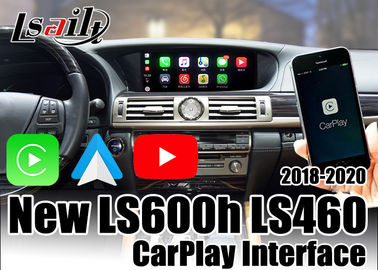 Αρρενωπή αυτόματη διεπαφή ασύρματο Bluetooth Carplay για Lexus LS600h LS460 2018-2020