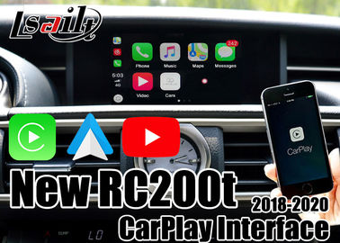 Τηλεοπτική διεπαφή CarPlay τηλεχειρισμού πηδαλίων για Lexus 2018-2020 νέο Rc200t Rc300h