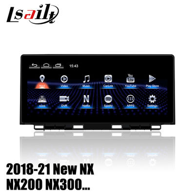 Αυτόματο στερεοφωνικό LVDS πολυμέσων αυτοκινήτων Lsailt DSP βούλωμα οθόνης για Lexus NX200 NX300