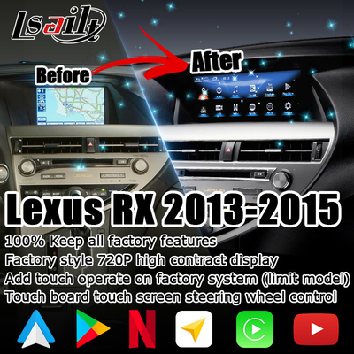 10,25 Lexus αρρενωπής ίντσες ρύθμισης Lsailt οθόνης DSP για RX350 RX450h