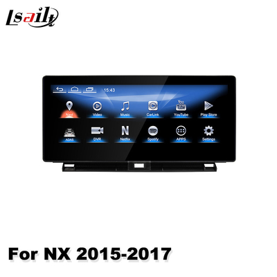 Lsailt 10,25 ιντσών αυτοκινήτου Multimedia Carplay Auto οθόνη Android για Lexus NX NX200T NX300 NX300h