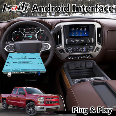 Lsailt Android Carplay Multimedia Interface για το 2014-2019 Chevrolet Silverado 1500 2500 3500 Σύστημα Mylink