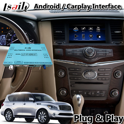 Lsailt Wireless Carplay Διεπαφή Android Carplay για Infiniti QX56 2010-2013 Έτος