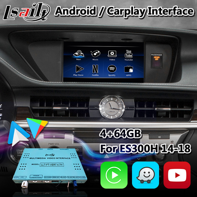 Lsailt Wireless Apple Carplay & Android Auto Multimeida Interface για Lexus ES350 ES300H ES250