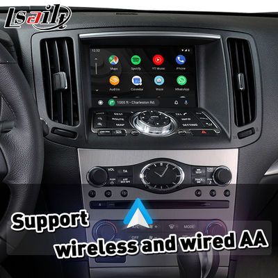 Ασύρματη διεπαφή Android Auto Carplay για Infiniti G37X G25 G35 G37S G35x G25X G37 2008-2013