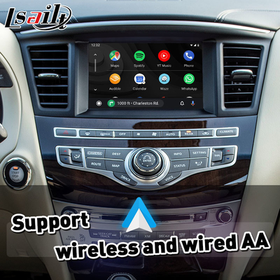 Lsailt Android Auto CP AA OEM Ενσωμάτωση Carplay Διασύνδεση για Infiniti JX35 2011-2013