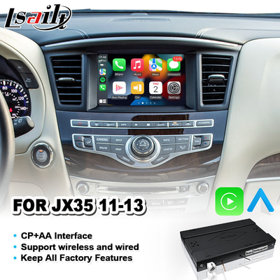 Lsailt Android Auto CP AA OEM Ενσωμάτωση Carplay Διασύνδεση για Infiniti JX35 2011-2013