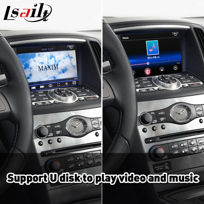 Lsailt Android Auto CP AA OEM Ενσωμάτωση Carplay Διασύνδεση Για Infiniti Q60 2013-2016