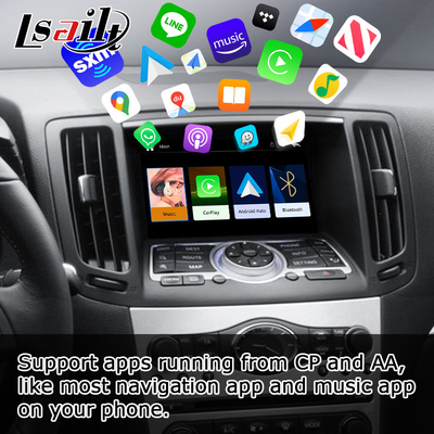 Ασύρματη μονάδα carplay android auto για Infiniti G37 G25 Q40 Q60 370GT skyline 08IT