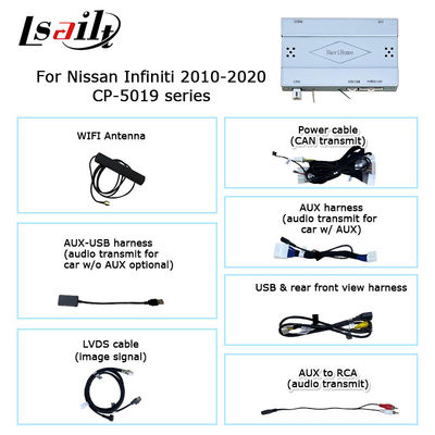 Ασύρματο carplay android αυτο για το Infiniti G37 G25 Q40 Q60 370GT Skyline 08IT