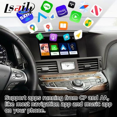 Infiniti Q70 M35 M37 Nissan Fuga ασύρματη λύση carplay android auto IT08 08IT