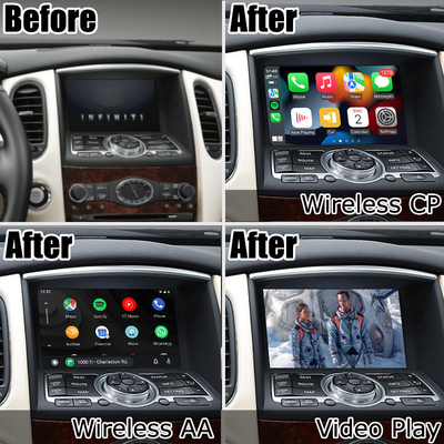 Ασύρματο android auto carplay για Infiniti EX35 EX25 EX37 QX50 EX IT08 08IT κουτί μονάδας