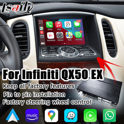 Ασύρματο android auto carplay για Infiniti EX35 EX25 EX37 QX50 EX IT08 08IT κουτί μονάδας