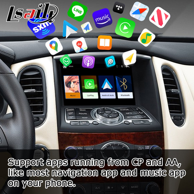 Ασύρματο android auto carplay για Infiniti EX35 EX25 EX37 QX50 EX IT08 08IT κουτί μονάδας