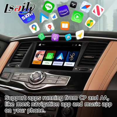 Infiniti QX80 QX56 Z62 ασύρματη διασύνδεση carplay android auto multimedia IT08