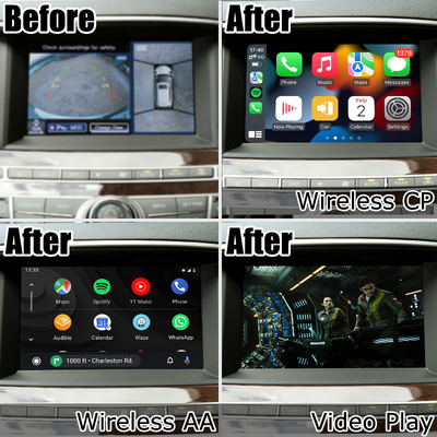 Infiniti JX35 QX60 ασύρματη carplay αυτόματη διεπαφή android λύση αναβάθμισης χωρίς ζημιές