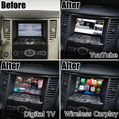 INFINITI QX70 FX35 FX37 αναβάθμιση οθόνης HD ασύρματη carplay android auto IT06