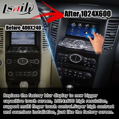 INFINITI QX70 FX35 FX37 αναβάθμιση οθόνης HD ασύρματη carplay android auto IT06