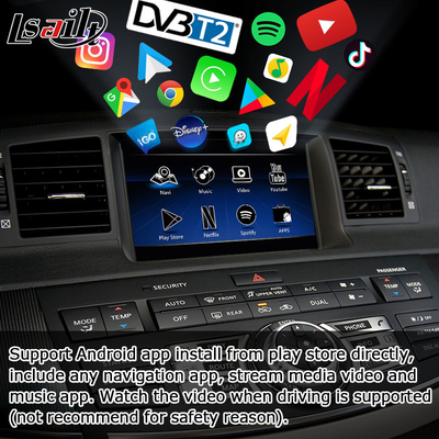 Infiniti M35 M45 Nissan Fuga HD αναβάθμιση οθόνης αφής πολλαπλών δακτύλων carplay διασύνδεση βίντεο android auto